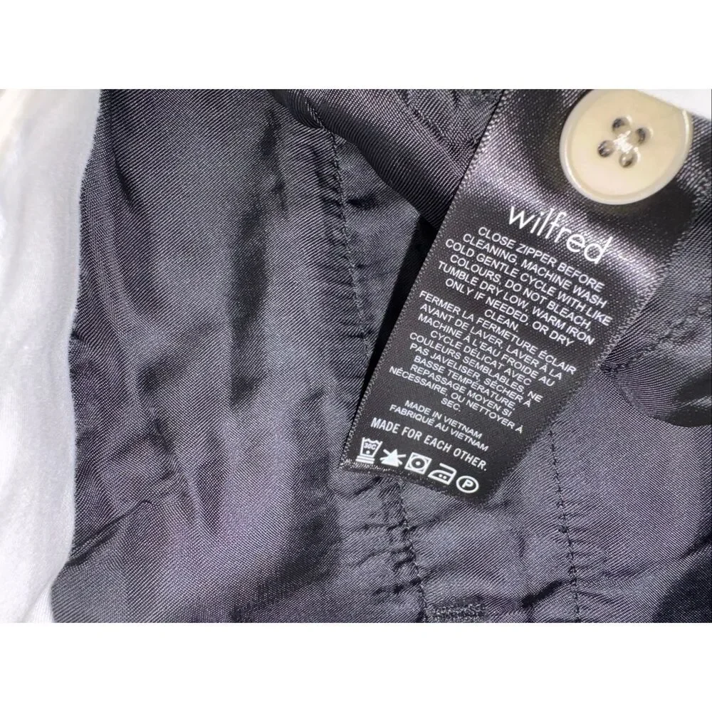 Wilfred effortless linen blend pants size 0